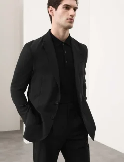 Tailored Fit Performance Packable Suit Jacket