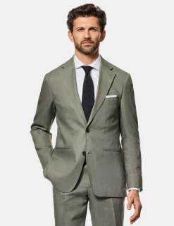 Tailored Fit Pure Linen Blazer