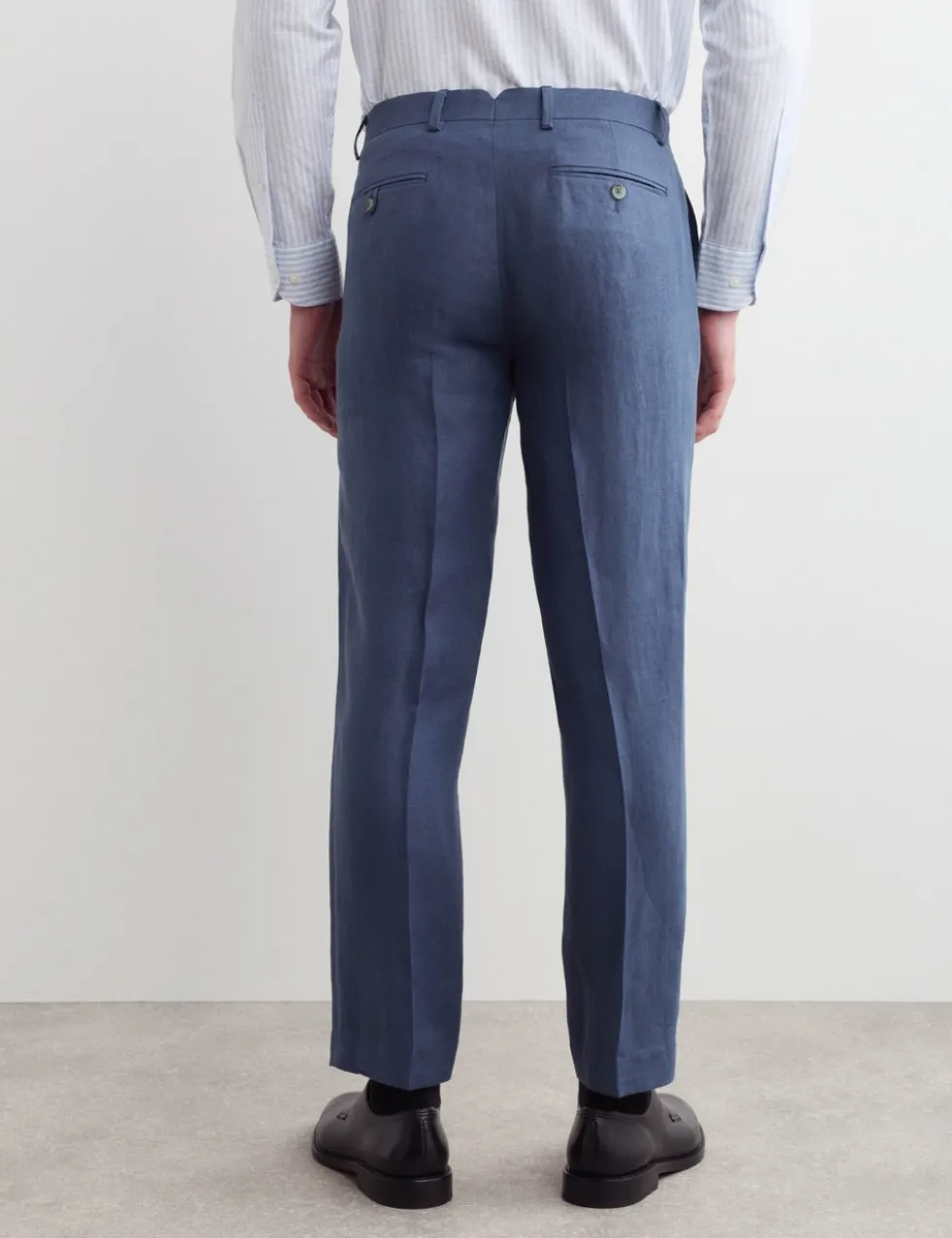 Tailored Fit Pure Linen Trousers