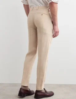 Tailored Fit Pure Linen Trousers