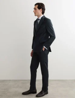 Tailored Fit Pure Wool Suit Jacket