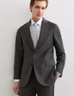 Tailored Fit Pure Wool Suit Jacket