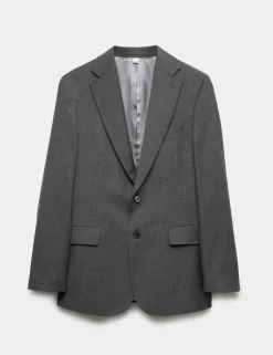Tailored Fit Pure Wool Suit Jacket