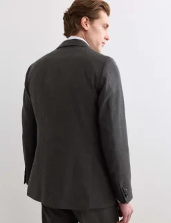 Tailored Fit Pure Wool Suit Jacket