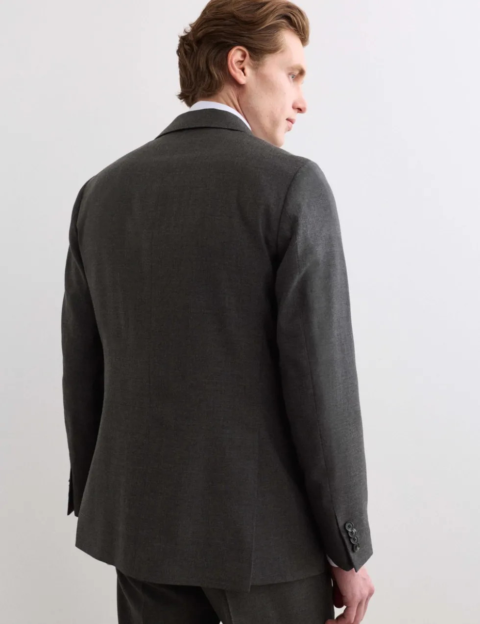 Tailored Fit Pure Wool Suit Jacket