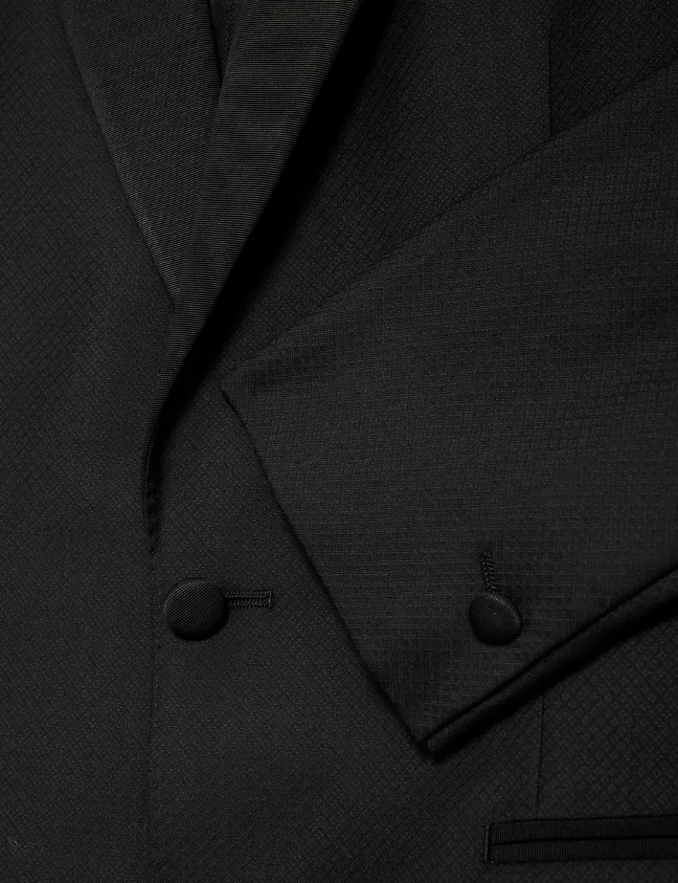 Tailored Fit Pure Wool Tuxedo Jacket