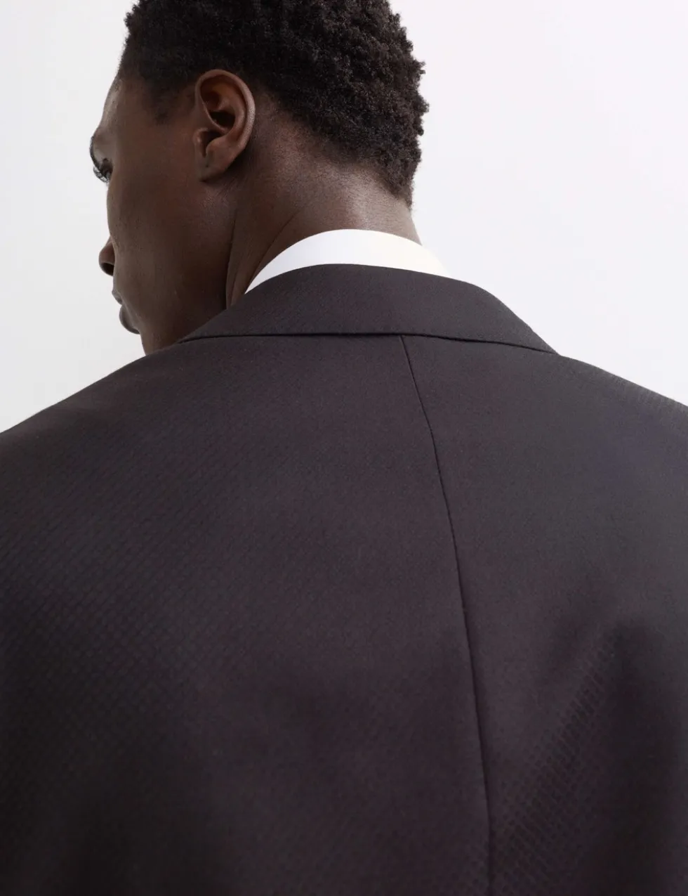 Tailored Fit Pure Wool Tuxedo Jacket