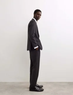 Tailored Fit Pure Wool Tuxedo Jacket