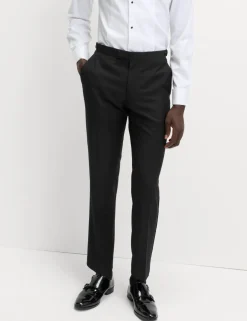 Tailored Fit Single Pleat Trousers