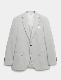 Tailored Fit Stretch Suit Jacket
