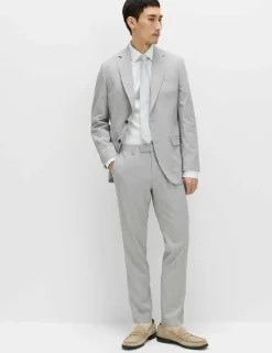 Tailored Fit Stretch Suit Jacket