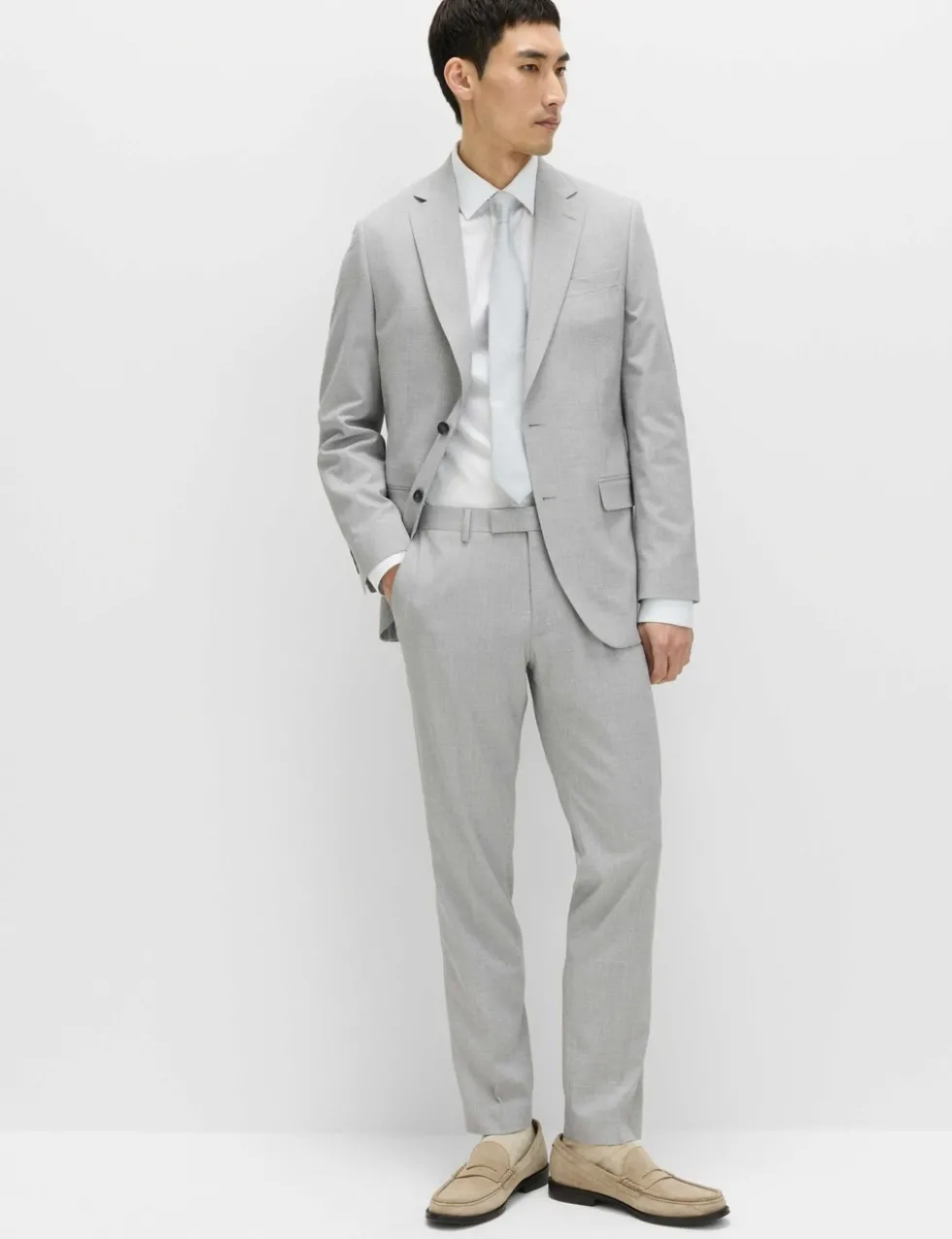 Tailored Fit Stretch Suit Jacket