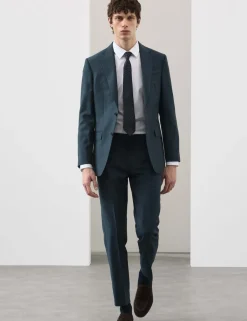 Tailored Fit Wool Rich Suit Jacket