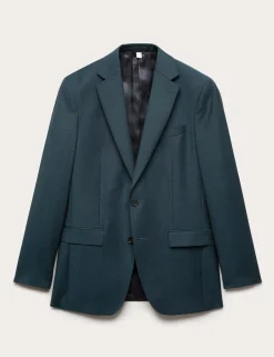 Tailored Fit Wool Rich Suit Jacket