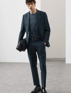 Tailored Fit Wool Rich Suit Jacket