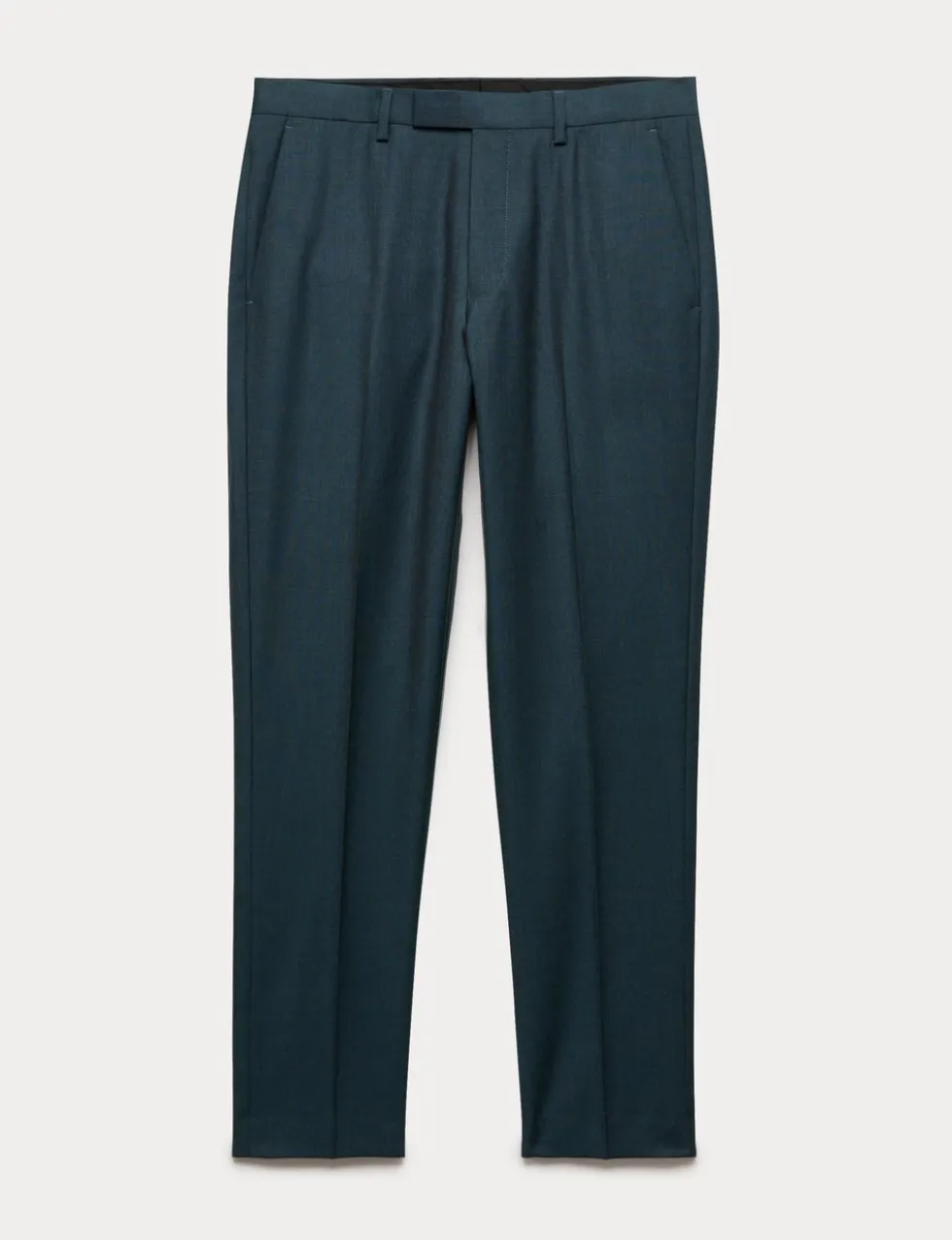 Tailored Fit Wool Rich Suit Trousers with Mohair