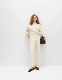 Tailored Straight Leg Trousers