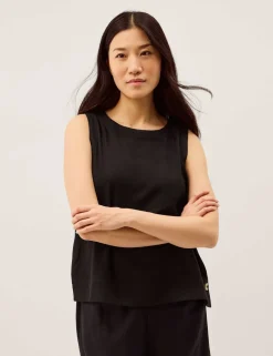 Tank Top with Linen