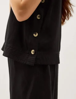 Tank Top with Linen