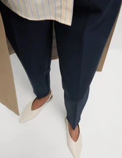 Tapered Ankle Grazer Trousers