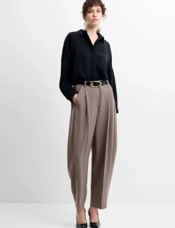 Tapered Ankle Grazer Trousers