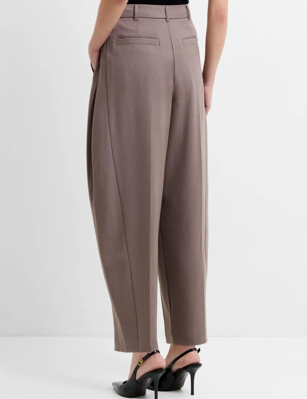 Tapered Ankle Grazer Trousers