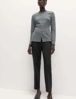Tapered Ankle Grazer Trousers