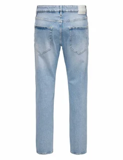 Tapered Fit 5 Pocket Jeans