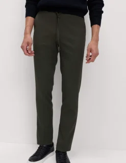 Tapered Fit Elasticated Trousers