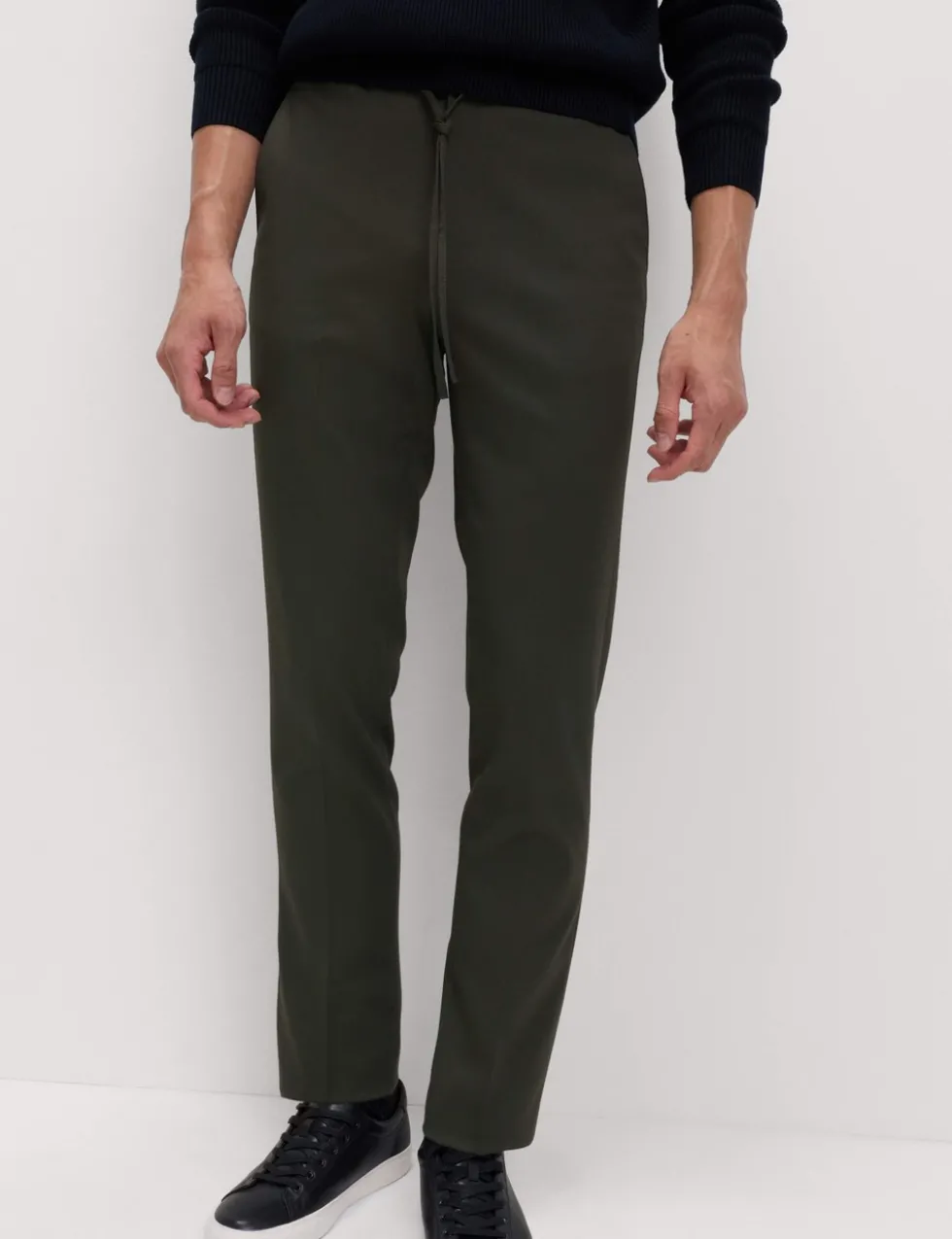 Tapered Fit Elasticated Trousers