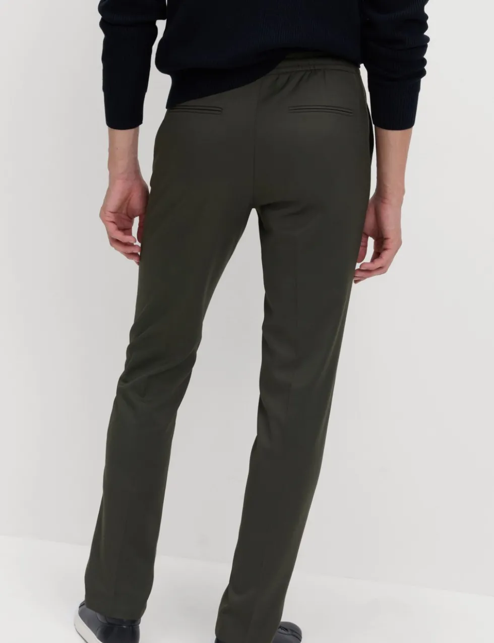 Tapered Fit Elasticated Trousers