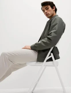 Tapered Fit Elasticated Trousers