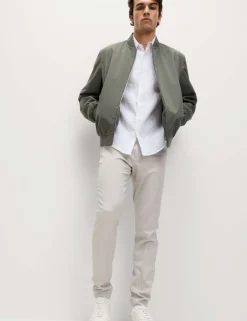 Tapered Fit Elasticated Trousers