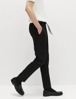 Tapered Fit Elasticated Trousers