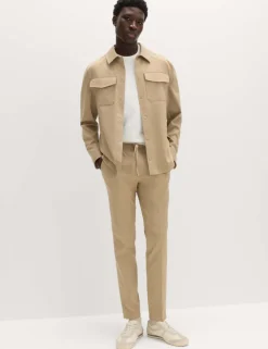 Tapered Fit Elasticated Trousers