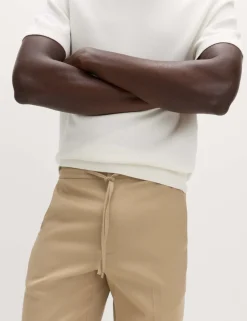 Tapered Fit Elasticated Trousers