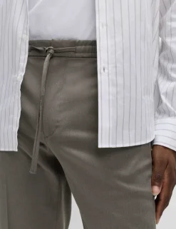 Tapered Fit Elasticated Trousers