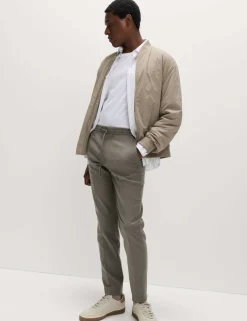 Tapered Fit Elasticated Trousers