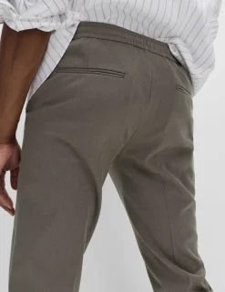 Tapered Fit Elasticated Trousers