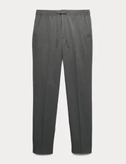 Tapered Fit Elasticated Trousers