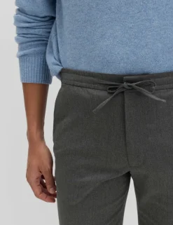 Tapered Fit Elasticated Trousers