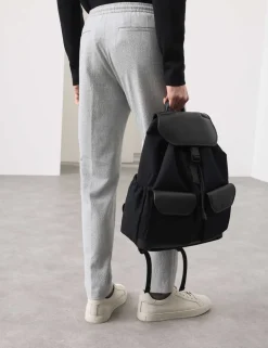 Tapered Fit Seersucker Joggers