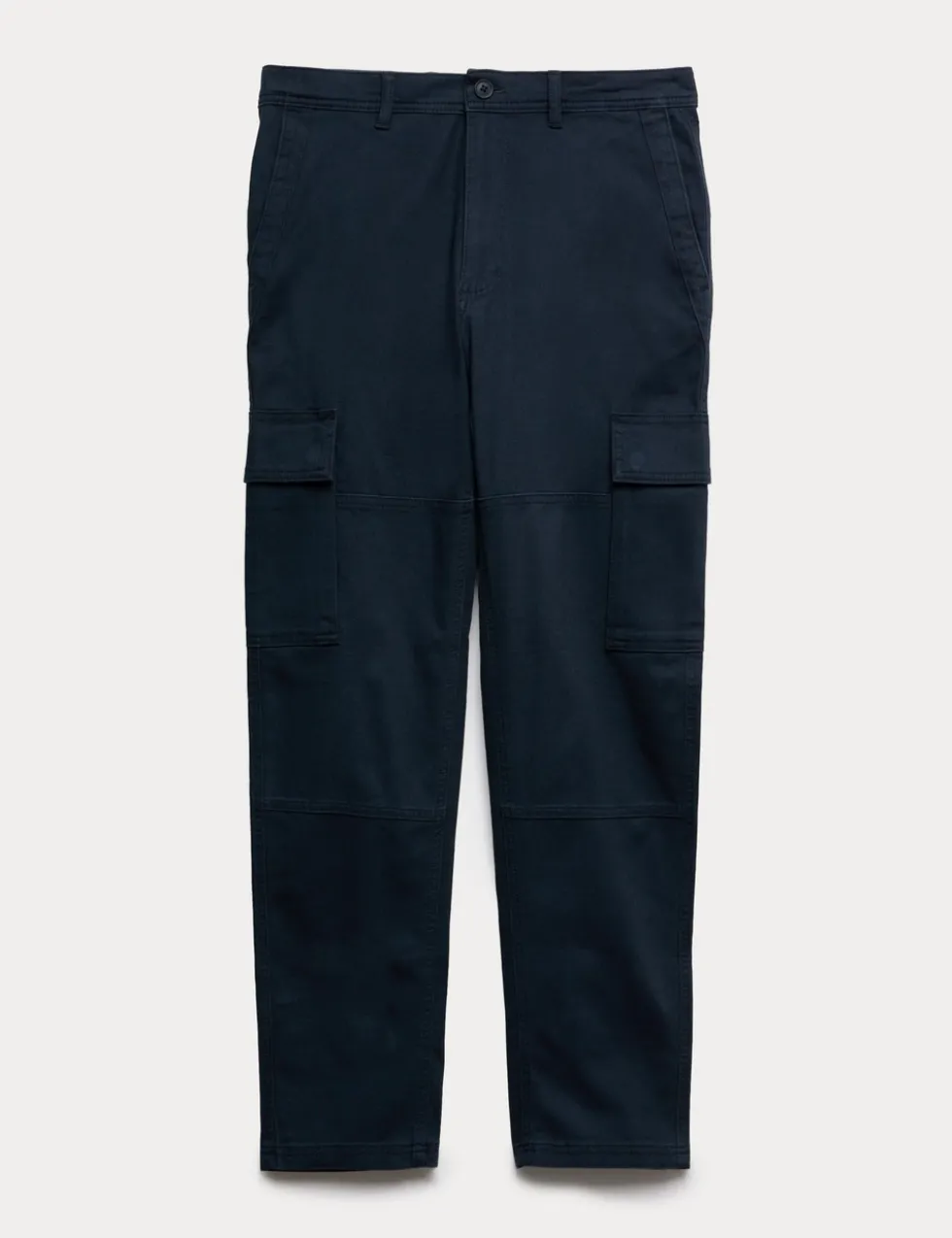 Tapered Fit Stretch Cargo Trousers