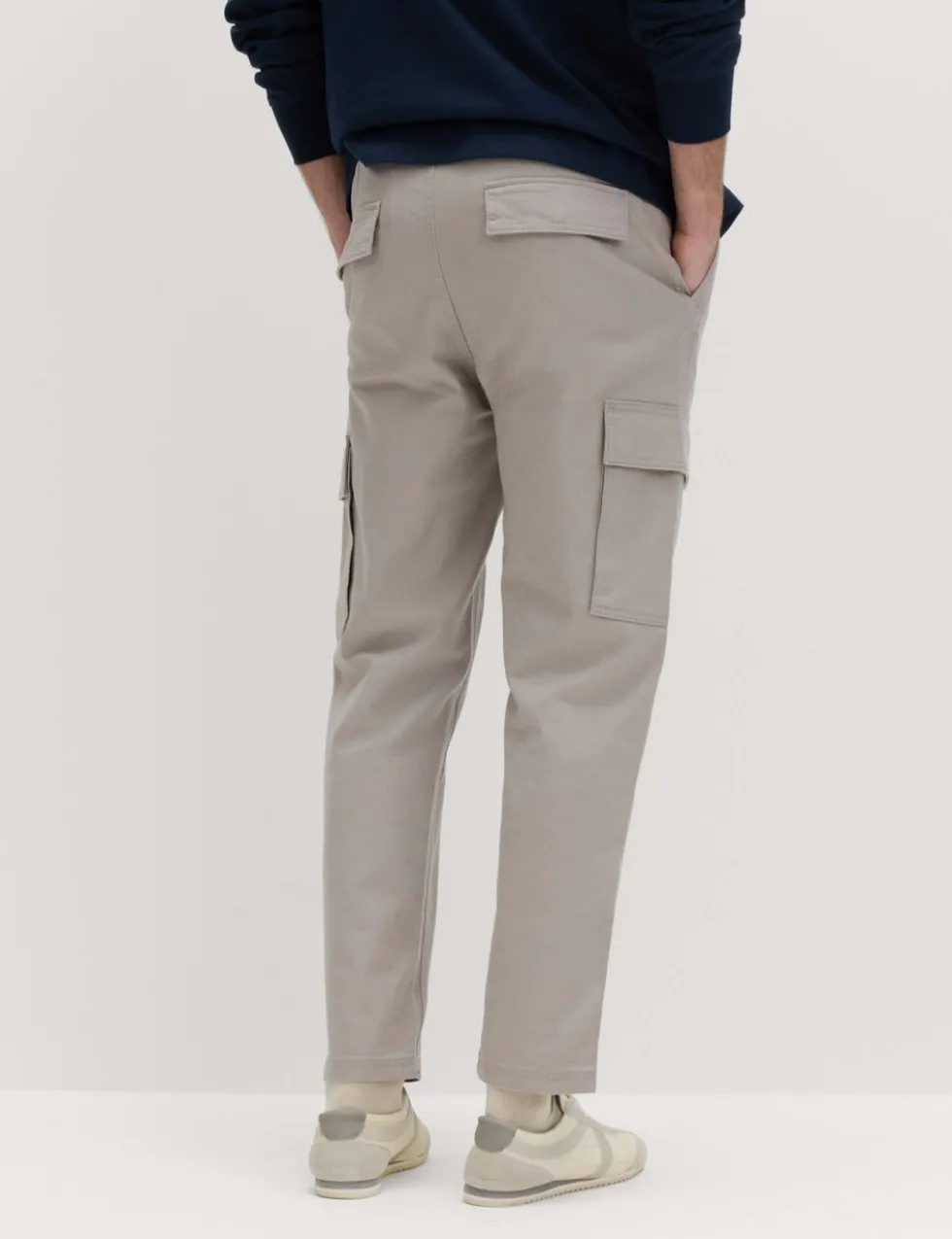 Tapered Fit Stretch Cargo Trousers