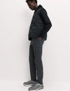 Tapered Fit Stretch Cargo Trousers
