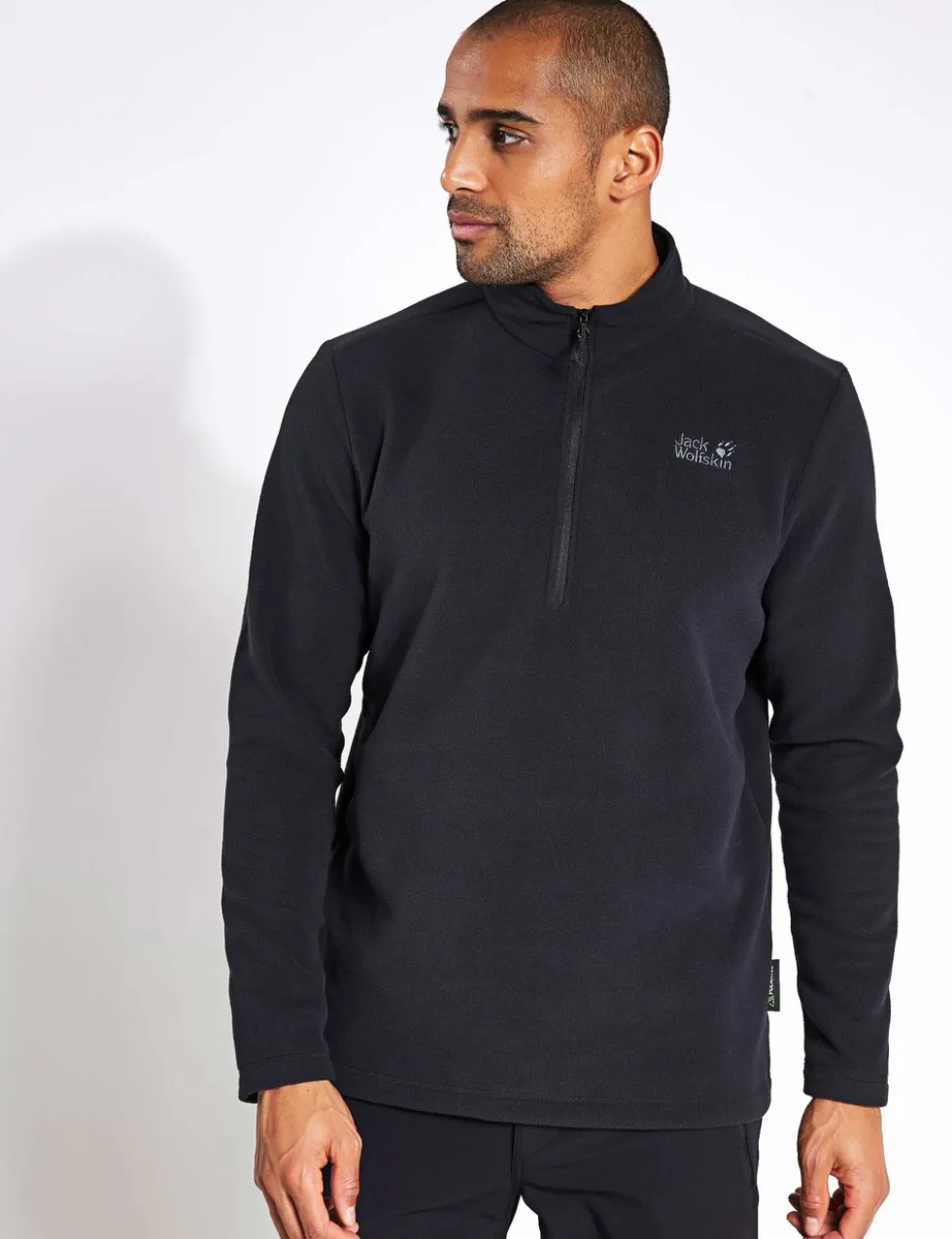 Taunus Half Zip Funnel Neck Fleece Sweatshirt