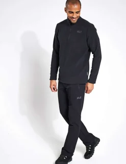 Taunus Half Zip Funnel Neck Fleece Sweatshirt