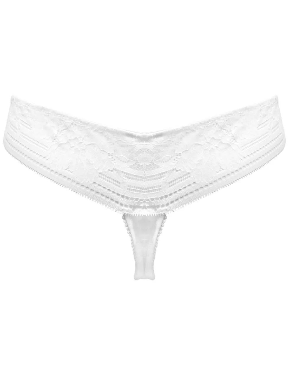 Taylor Floral Lace High Waisted Thong