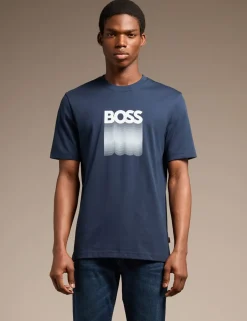 Te Insigna Pure Cotton Logo T-Shirt