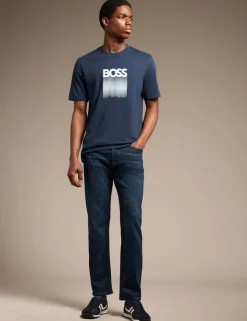 Te Insigna Pure Cotton Logo T-Shirt